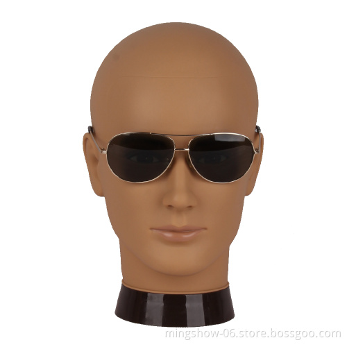 Male Head Model Dummy Hat Scarf Head Mannequin Men Male Face For Hat Glasses Display Model Two Color Available